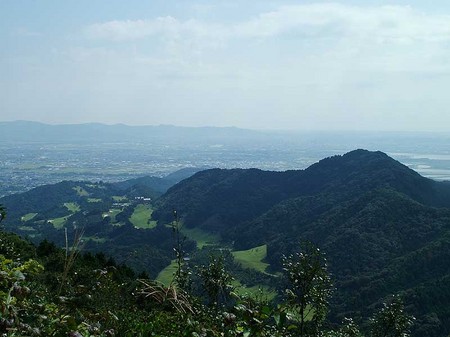 五井山からの御堂山